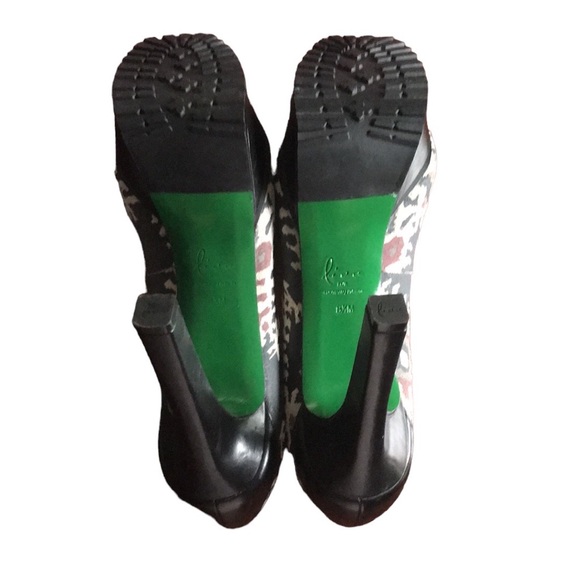 Lisa for Donald J Pliner suede southwest pattern platform heels - Picture 7 of 15